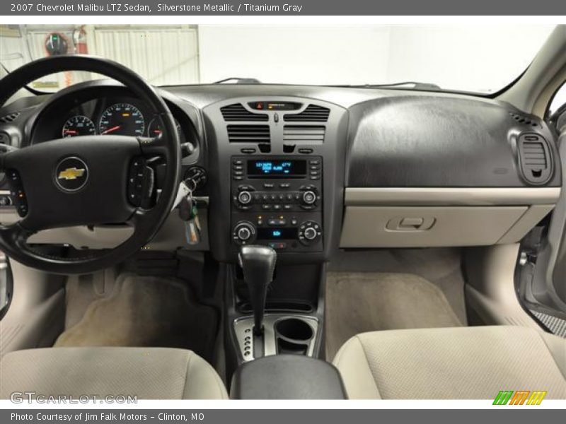 Silverstone Metallic / Titanium Gray 2007 Chevrolet Malibu LTZ Sedan