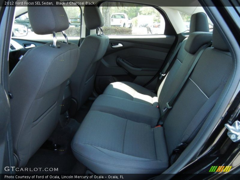 Black / Charcoal Black 2012 Ford Focus SEL Sedan