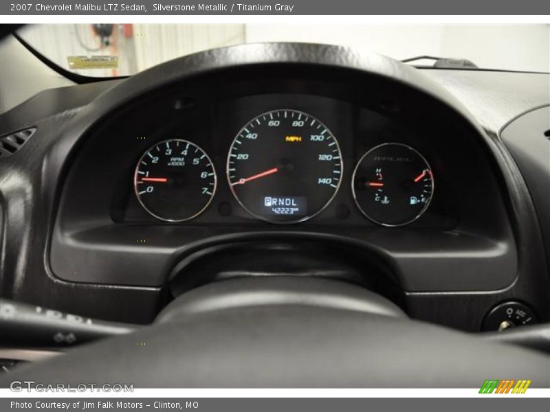 Silverstone Metallic / Titanium Gray 2007 Chevrolet Malibu LTZ Sedan