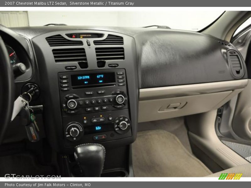 Silverstone Metallic / Titanium Gray 2007 Chevrolet Malibu LTZ Sedan