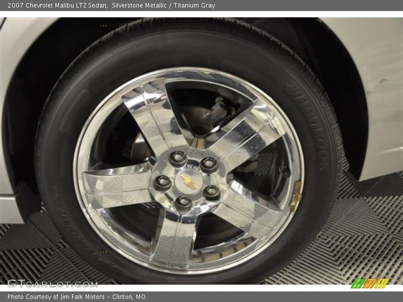 Silverstone Metallic / Titanium Gray 2007 Chevrolet Malibu LTZ Sedan