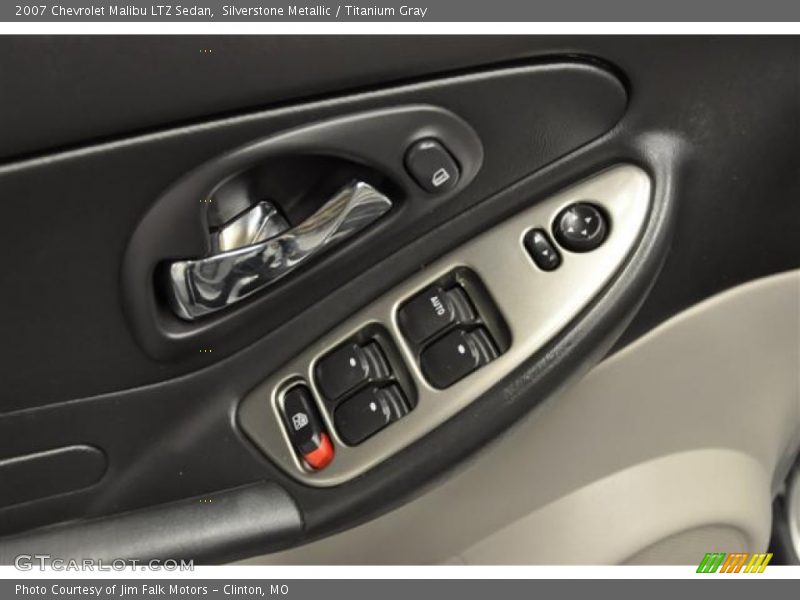 Silverstone Metallic / Titanium Gray 2007 Chevrolet Malibu LTZ Sedan