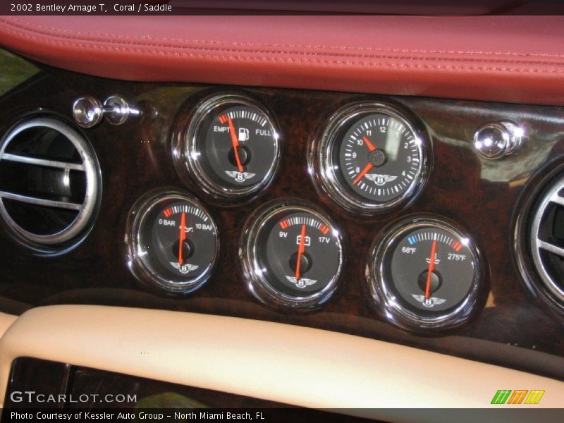  2002 Arnage T T Gauges
