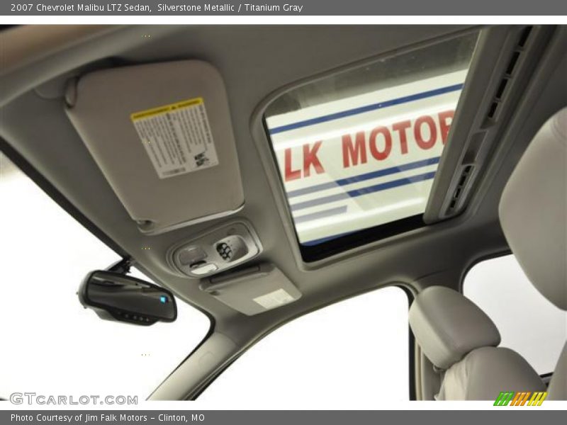 Silverstone Metallic / Titanium Gray 2007 Chevrolet Malibu LTZ Sedan