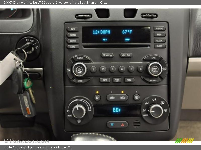 Silverstone Metallic / Titanium Gray 2007 Chevrolet Malibu LTZ Sedan