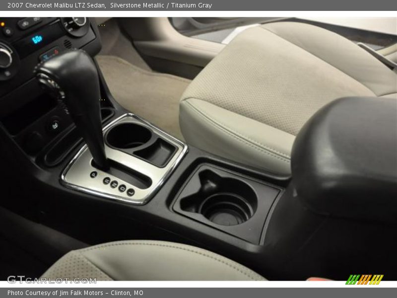 Silverstone Metallic / Titanium Gray 2007 Chevrolet Malibu LTZ Sedan