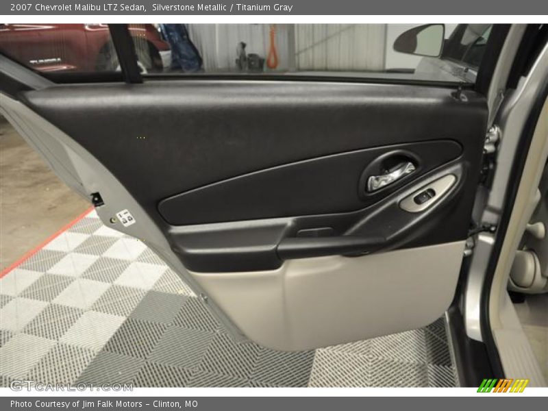 Silverstone Metallic / Titanium Gray 2007 Chevrolet Malibu LTZ Sedan