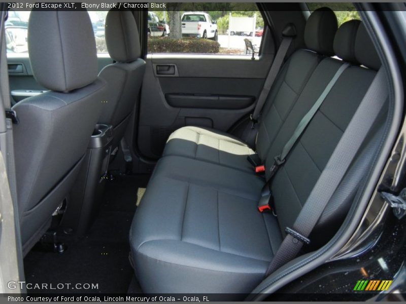 Ebony Black / Charcoal Black 2012 Ford Escape XLT