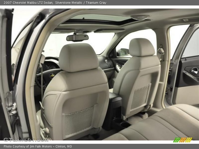Silverstone Metallic / Titanium Gray 2007 Chevrolet Malibu LTZ Sedan
