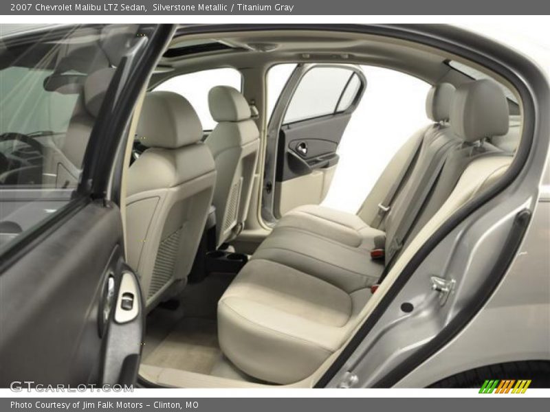 Silverstone Metallic / Titanium Gray 2007 Chevrolet Malibu LTZ Sedan