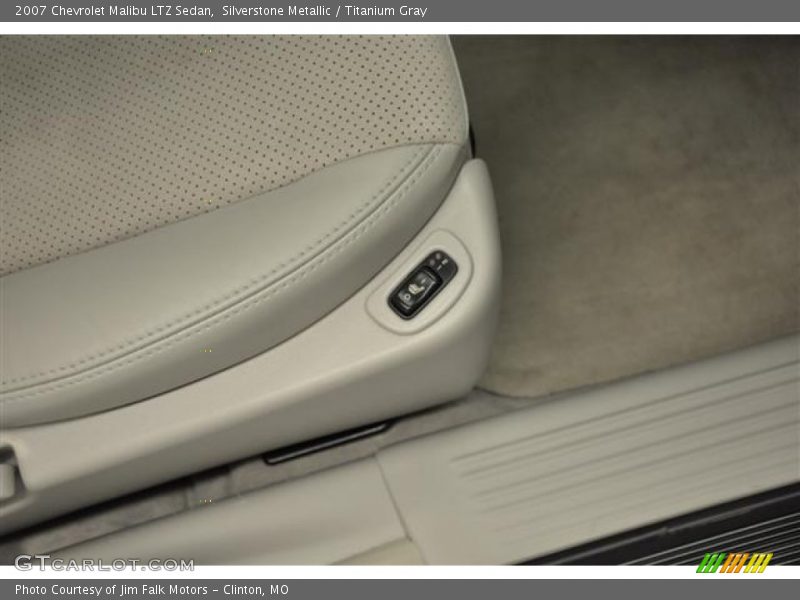 Silverstone Metallic / Titanium Gray 2007 Chevrolet Malibu LTZ Sedan