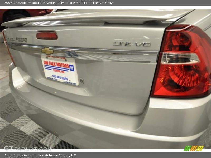 Silverstone Metallic / Titanium Gray 2007 Chevrolet Malibu LTZ Sedan