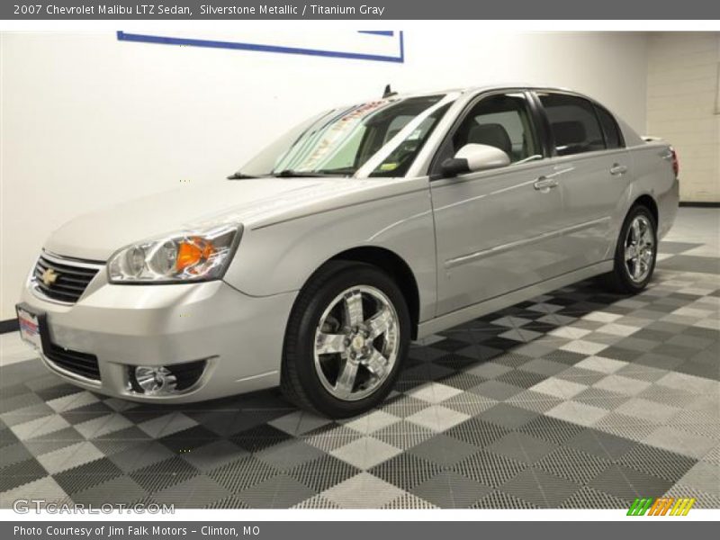 Silverstone Metallic / Titanium Gray 2007 Chevrolet Malibu LTZ Sedan