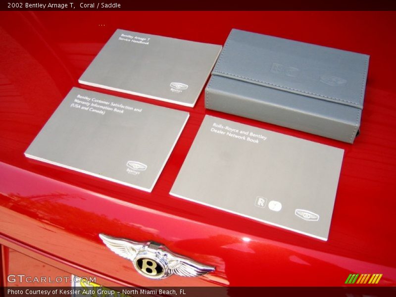 Books/Manuals of 2002 Arnage T