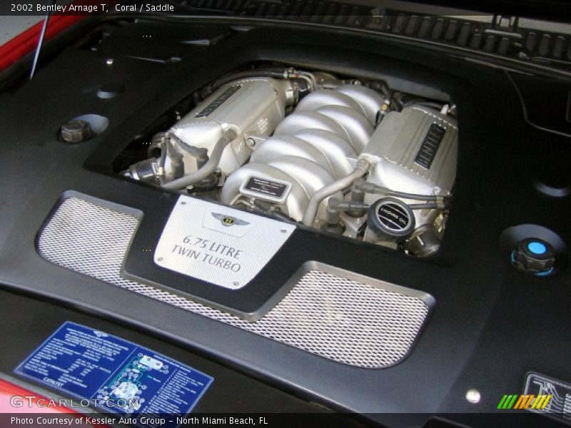  2002 Arnage T Engine - 6.75 Liter Twin-Turbocharged V8