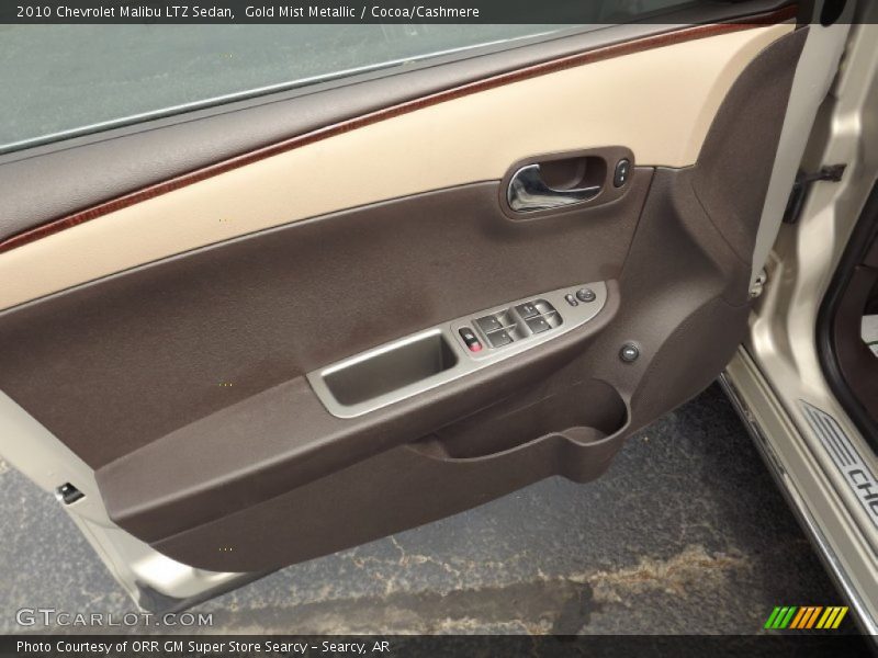 Gold Mist Metallic / Cocoa/Cashmere 2010 Chevrolet Malibu LTZ Sedan