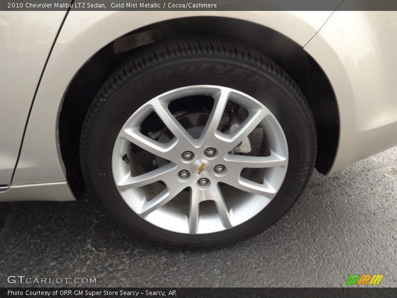 Gold Mist Metallic / Cocoa/Cashmere 2010 Chevrolet Malibu LTZ Sedan