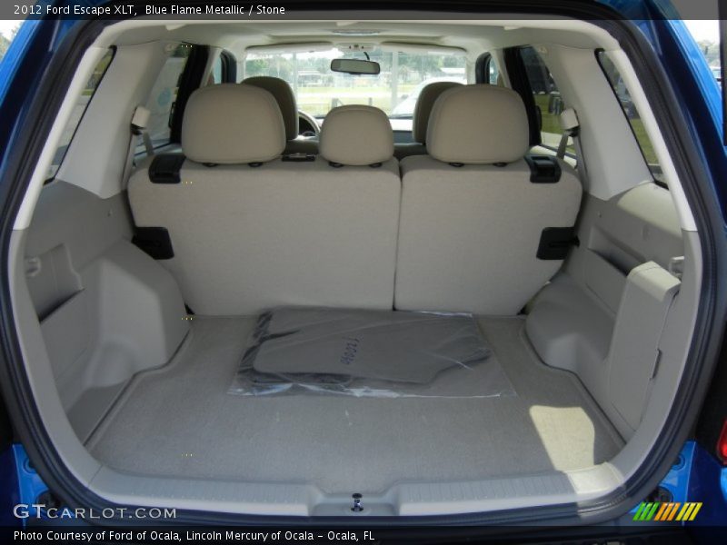 Blue Flame Metallic / Stone 2012 Ford Escape XLT