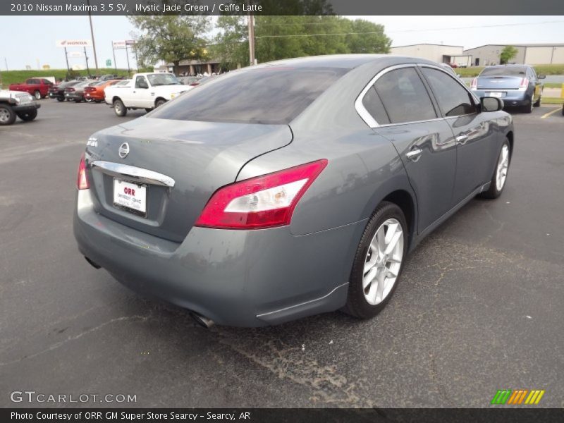 Mystic Jade Green / Caffe Latte 2010 Nissan Maxima 3.5 SV