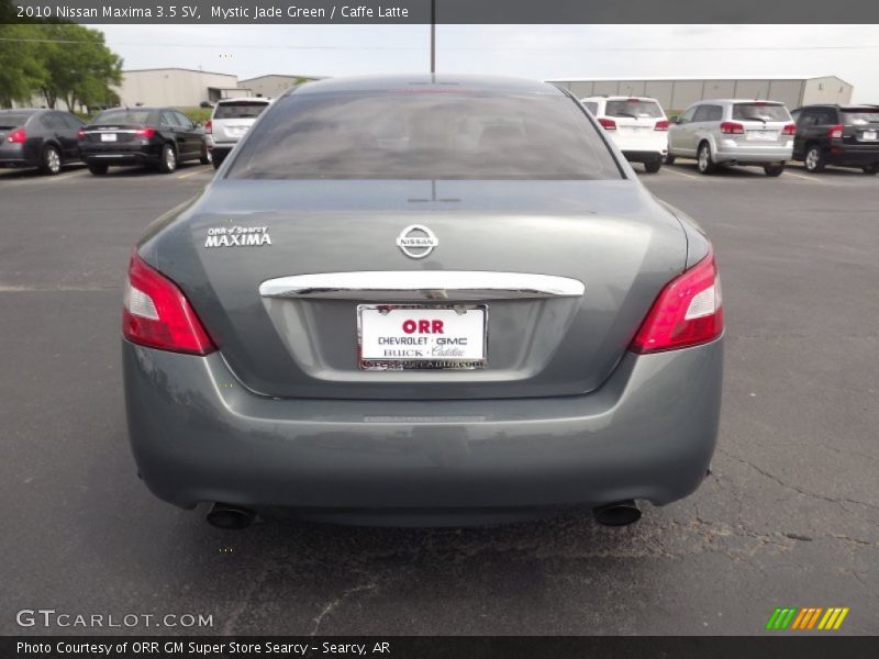 Mystic Jade Green / Caffe Latte 2010 Nissan Maxima 3.5 SV