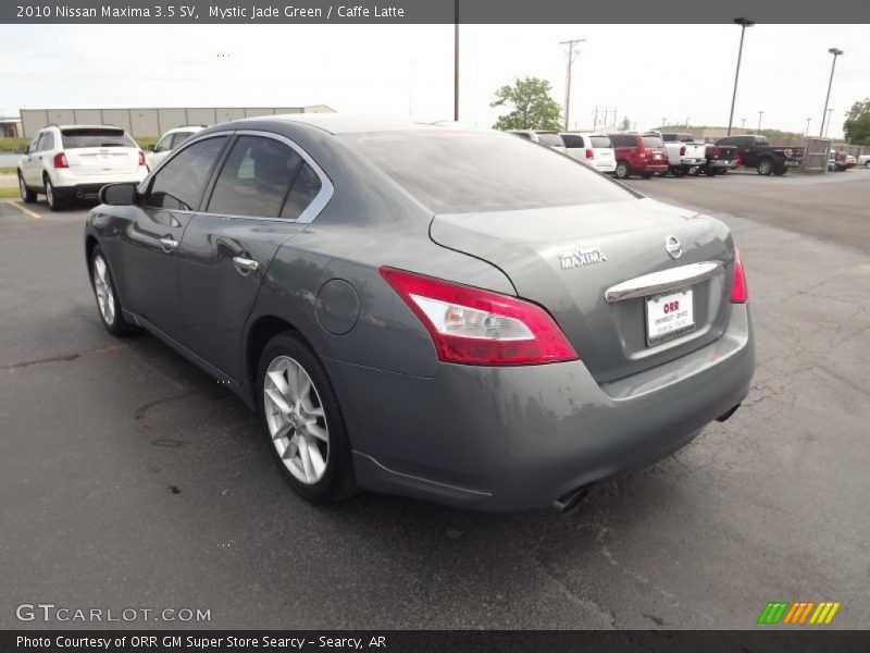 Mystic Jade Green / Caffe Latte 2010 Nissan Maxima 3.5 SV