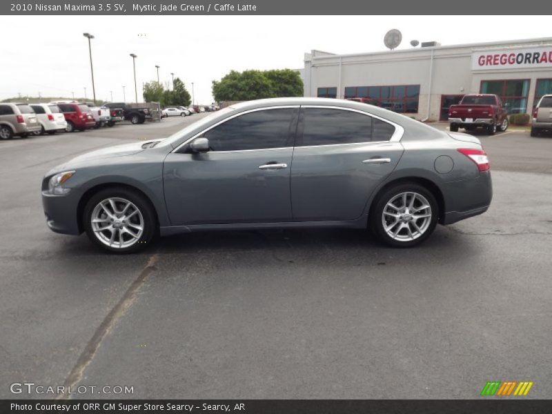 Mystic Jade Green / Caffe Latte 2010 Nissan Maxima 3.5 SV