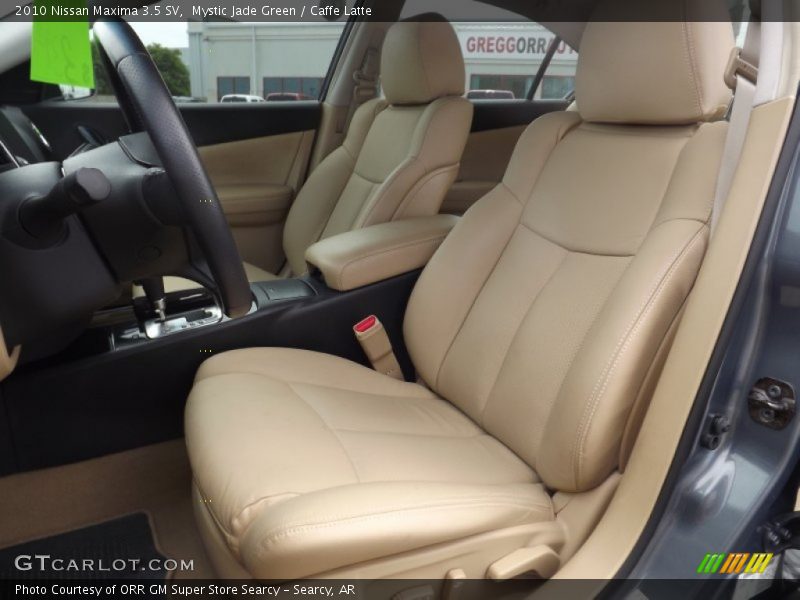 Mystic Jade Green / Caffe Latte 2010 Nissan Maxima 3.5 SV