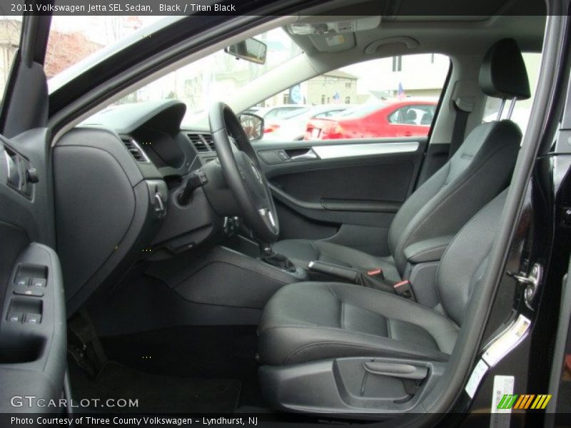 Black / Titan Black 2011 Volkswagen Jetta SEL Sedan
