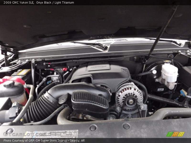 Onyx Black / Light Titanium 2009 GMC Yukon SLE