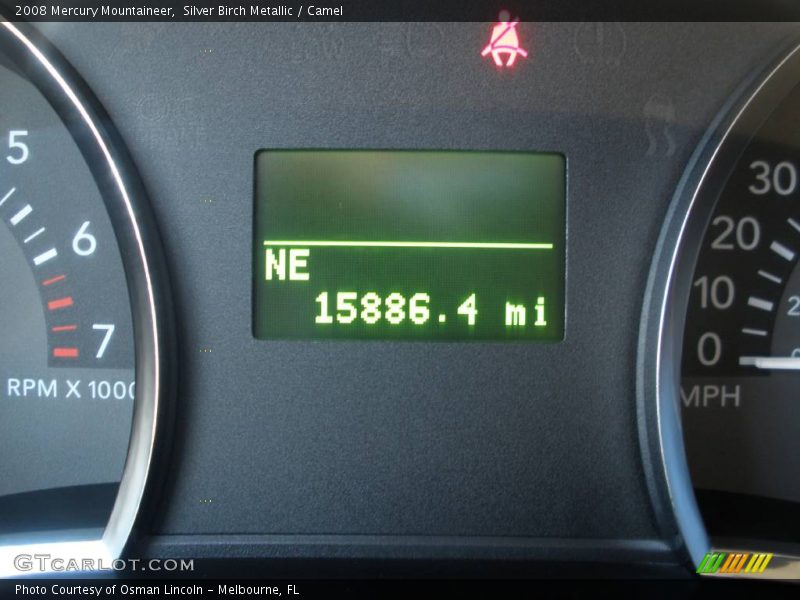 Silver Birch Metallic / Camel 2008 Mercury Mountaineer