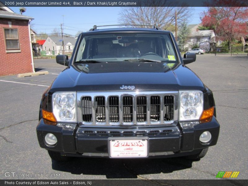 Black / Dark Khaki/Light Graystone 2006 Jeep Commander Limited 4x4