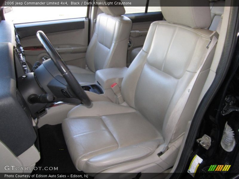 Black / Dark Khaki/Light Graystone 2006 Jeep Commander Limited 4x4