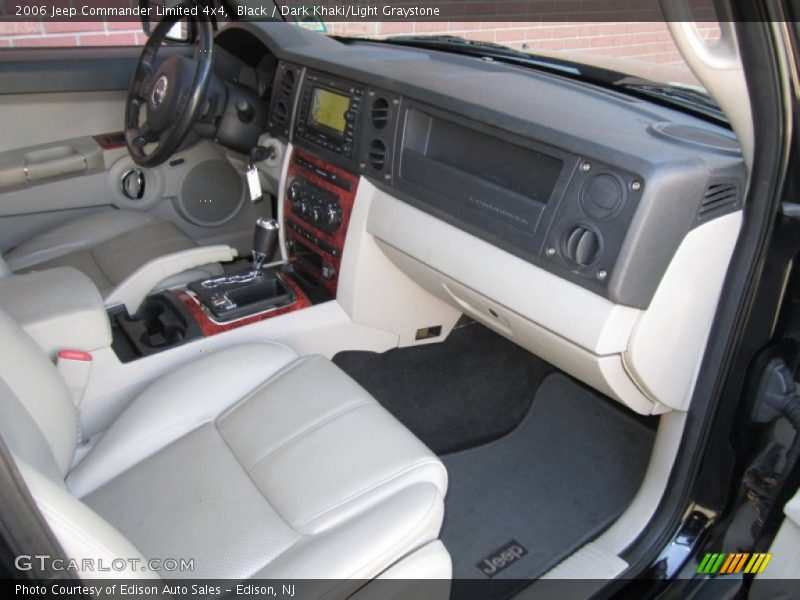 Black / Dark Khaki/Light Graystone 2006 Jeep Commander Limited 4x4
