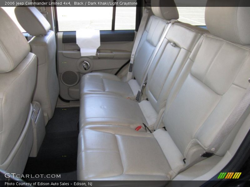 Black / Dark Khaki/Light Graystone 2006 Jeep Commander Limited 4x4