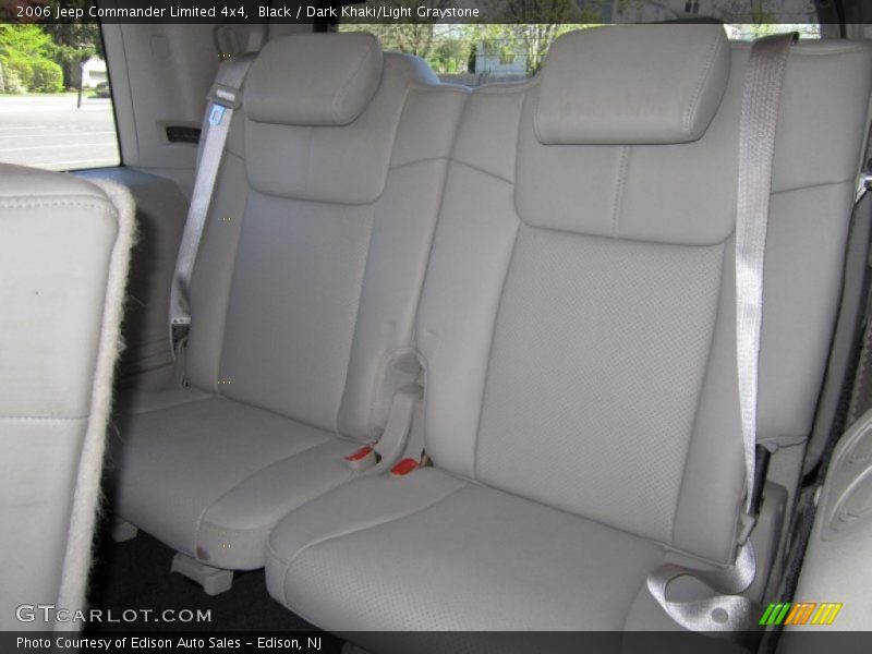 Black / Dark Khaki/Light Graystone 2006 Jeep Commander Limited 4x4