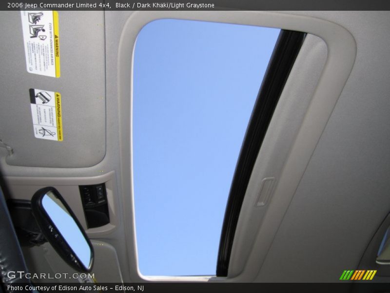 Black / Dark Khaki/Light Graystone 2006 Jeep Commander Limited 4x4