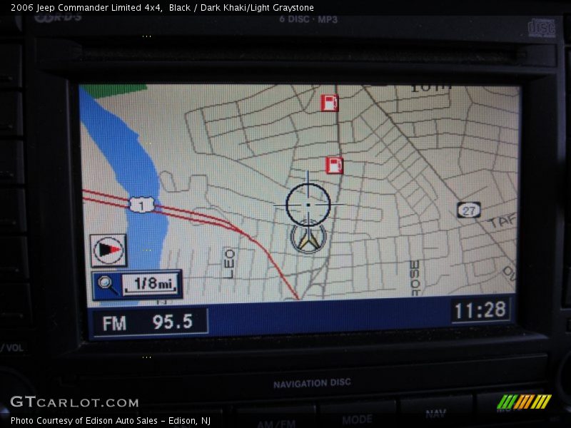 Black / Dark Khaki/Light Graystone 2006 Jeep Commander Limited 4x4