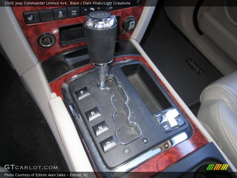 Black / Dark Khaki/Light Graystone 2006 Jeep Commander Limited 4x4