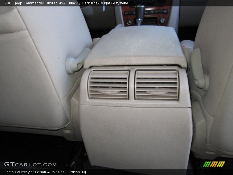 Black / Dark Khaki/Light Graystone 2006 Jeep Commander Limited 4x4