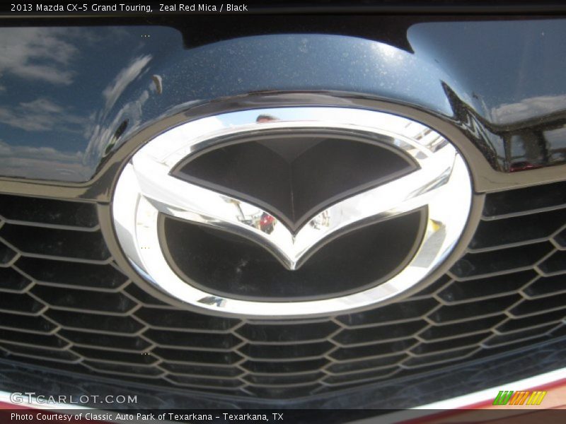 Zeal Red Mica / Black 2013 Mazda CX-5 Grand Touring