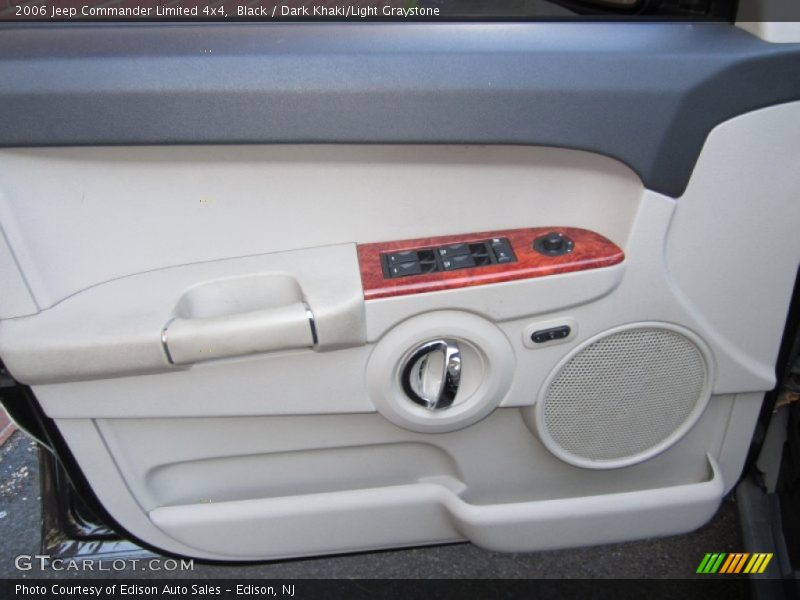 Black / Dark Khaki/Light Graystone 2006 Jeep Commander Limited 4x4