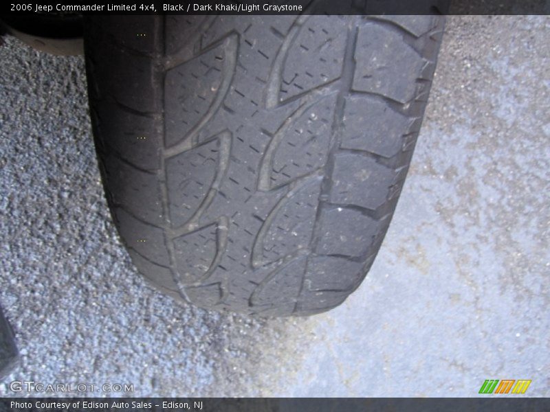 Black / Dark Khaki/Light Graystone 2006 Jeep Commander Limited 4x4