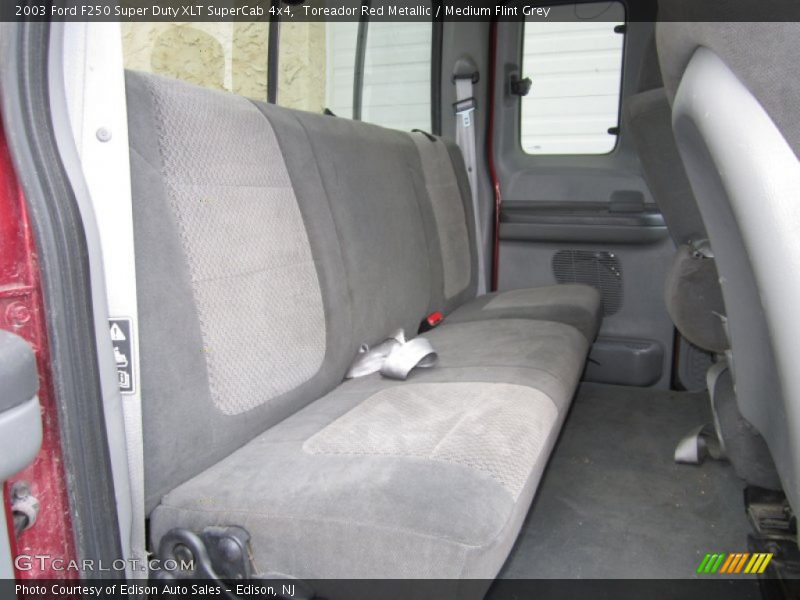 Toreador Red Metallic / Medium Flint Grey 2003 Ford F250 Super Duty XLT SuperCab 4x4