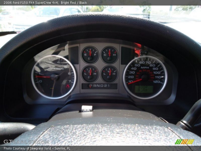 Bright Red / Black 2006 Ford F150 FX4 SuperCrew 4x4