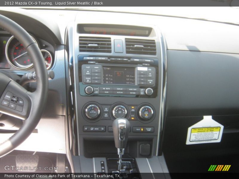 Liquid Silver Meatllic / Black 2012 Mazda CX-9 Touring