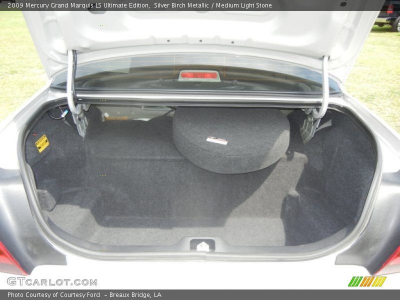 Silver Birch Metallic / Medium Light Stone 2009 Mercury Grand Marquis LS Ultimate Edition
