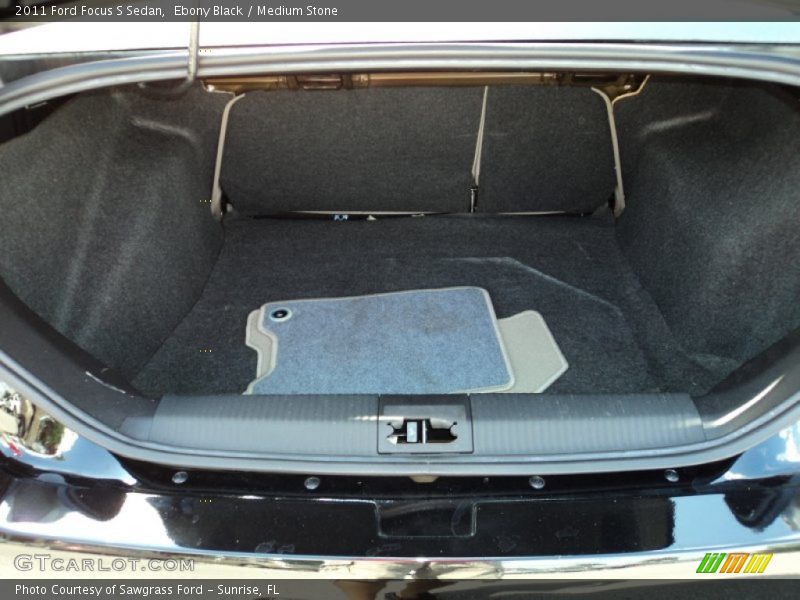 Ebony Black / Medium Stone 2011 Ford Focus S Sedan