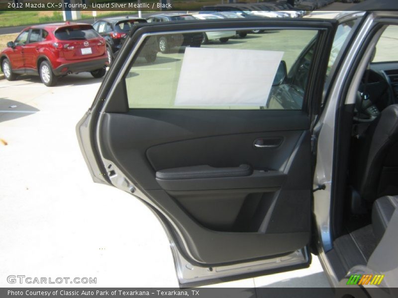 Liquid Silver Meatllic / Black 2012 Mazda CX-9 Touring
