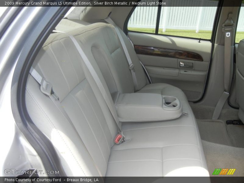 Silver Birch Metallic / Medium Light Stone 2009 Mercury Grand Marquis LS Ultimate Edition