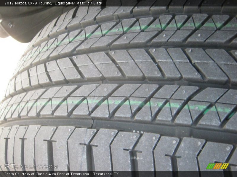 Liquid Silver Meatllic / Black 2012 Mazda CX-9 Touring